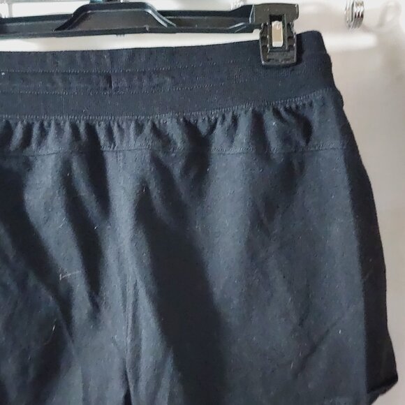 Tek Gear Essential Gear Black Mid Rise Wicking Drawcord Waist Workout Short Sz S - Picture 6 of 16